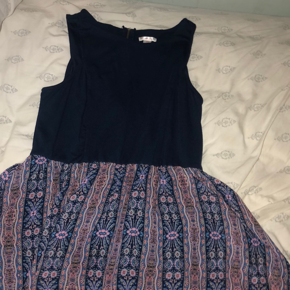 Children’s navy blue maxi dress